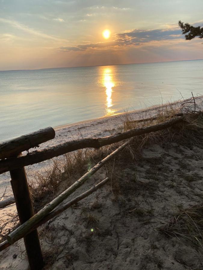 Przyczepa Abordaz Na Campingu Kormoran Hotel Hel Bagian luar foto