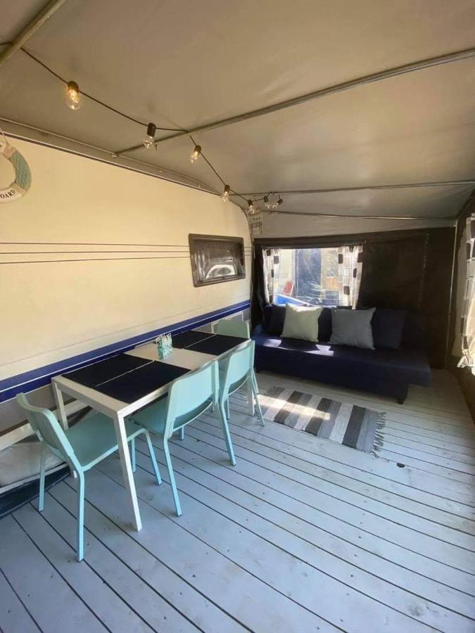 Przyczepa Abordaz Na Campingu Kormoran Hotel Hel Bagian luar foto